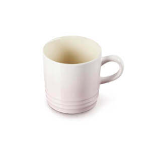 Le Creuset Stoneware Shell Pink Cappuccino Mug 200ml